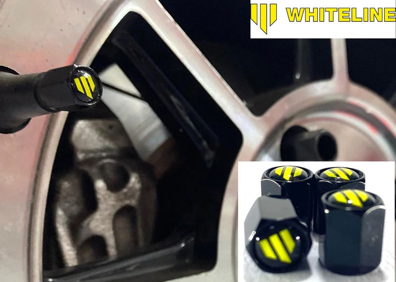 Whiteline Tyre Valve Caps